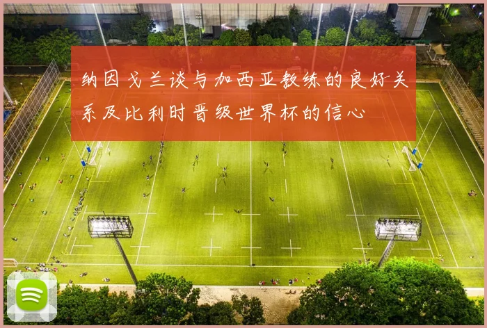 纳因戈兰谈与加西亚教练的良好关系及比利时晋级世界杯的信心